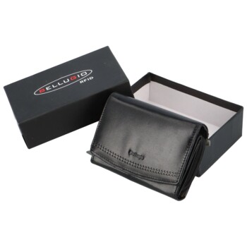 Dámská kožená peněženka černá - Bellugio Odetta