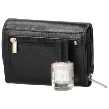 Dámská kožená peněženka černá - Bellugio Odetta