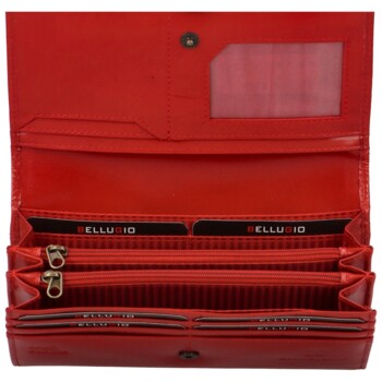 Dámská kožená peněženka červená - Bellugio Soffa
