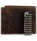 Pánská kožená peněženka hnědá - Diviley Steig Váhy