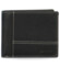 Pánská kožená peněženka černá - Diviley Goofry