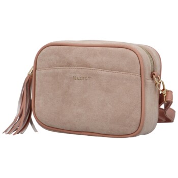Dámská crossbody kabelka starorůžová - MaxFly Qeuline