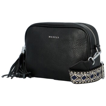 Dámská crossbody kabelka černá - MaxFly Nuranna