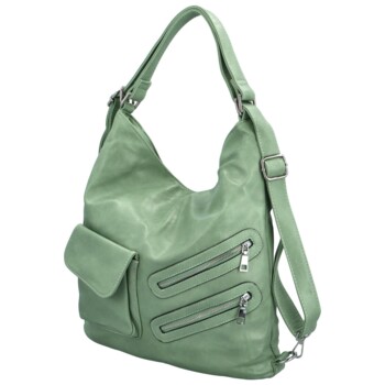 Dámský kabelko/batoh zelenomodrý - Romina & Co Bags Marjorine