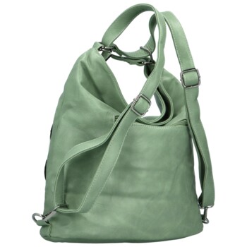 Dámský kabelko/batoh zelenomodrý - Romina & Co Bags Marjorine