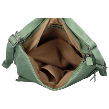 Dámský kabelko/batoh zelenomodrý - Romina & Co Bags Marjorine