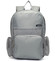 Školní a cestovní šedý batoh - Travel plus 0109