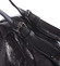 Originální lesklá dámská kabelka černá - MARIA C Juniper