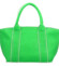 Dámská kabelka do ruky zelená - Potri Neferti