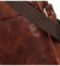 Pánská kožená crossbody taška hnědá - SendiDesign McRion