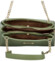 Dámská kabelka přes rameno zelená - Chrisbella Shaniqa