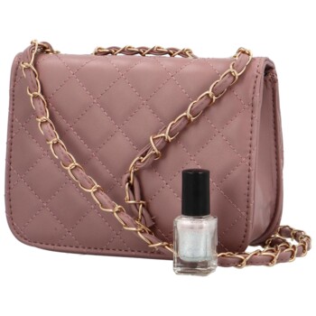 Dámská crossbody kabelka tmavě fialová - Firenze Poppy