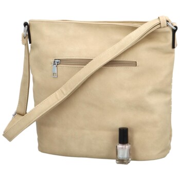 Dámská crossbody kabelka krémová - Firenze Harlow