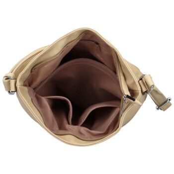Dámská crossbody kabelka krémová - Firenze Harlow