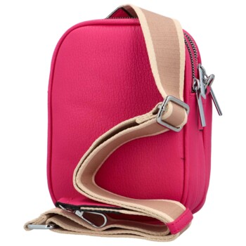 Dámská mini crossbody fuchsiová - Maria C Joffy