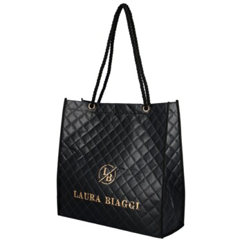 Nákupní taška černá - Laura Biaggi Bondes