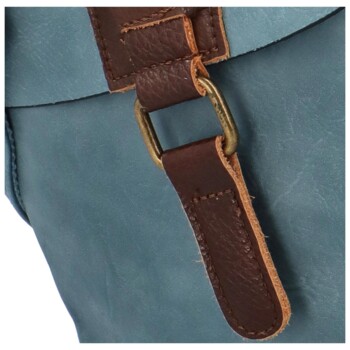 Dámská crossbody kabelka džínově modrá - Paolo bags Oresta 