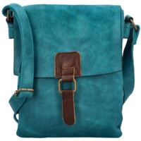 Dámská crossbody kabelka modrá - Paolo bags Oresta 