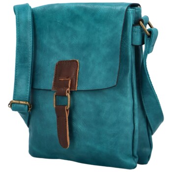 Dámská crossbody kabelka modrá - Paolo bags Oresta 