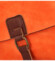 Dámská crossbody kabelka oranžová - Paolo bags Siwon