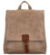 Dámský kabelko/batoh světle hnědý - Paolo bags Olefir
