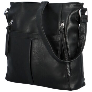 Dámská crossbody kabelka černá - Firenze Sabell