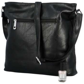 Dámská crossbody kabelka černá - Firenze Sabell