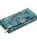 Dámská kožená peněženka modrá - Gregorio Leriana