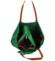 Dámská kabelka na rameno 2v1 zelená - Herisson Maggie