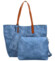 Dámská kabelka na rameno 2v1 modrá - Herisson Maggie