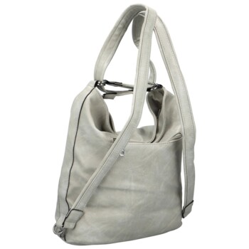 Dámský kabelko-batoh šedý - Romina & Co Bags Wolfe