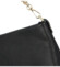 Dámská kožená crossbody kabelka černá - Delami Madison