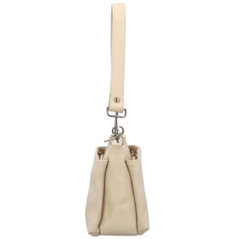 Dámská kožená crossbody krémová - Delami Colette