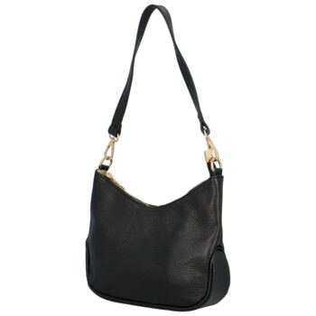 Dámská kožená crossbody černá - Delami Javier