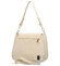 Dámská kožená crossbody béžová - Delami Yvette
