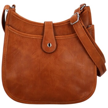 Dámská crossbody kabelka hnědá - Firenze Korina