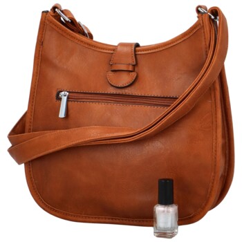 Dámská crossbody kabelka hnědá - Firenze Korina