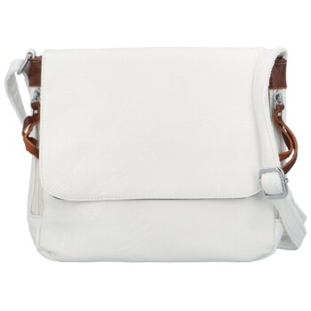 Dámská crossbody kabelka bílá - Firenze Ceryss