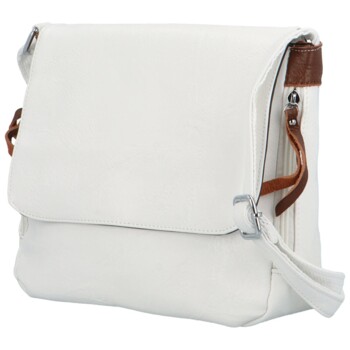 Dámská crossbody kabelka bílá - Firenze Ceryss