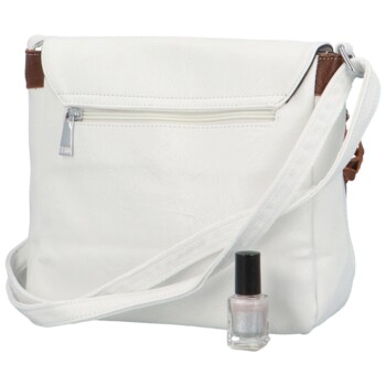 Dámská crossbody kabelka bílá - Firenze Ceryss