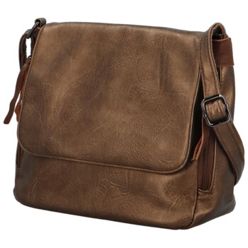 Dámská crossbody kabelka bronzová - Firenze Ceryss
