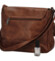 Dámská crossbody kabelka coffee - Firenze Ceryss