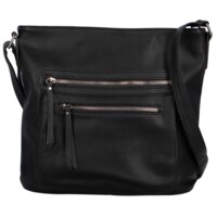 Dámská crossbody kabelka černá - Firenze Edyta