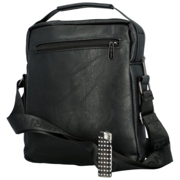 Pánská crossbody taška černá - Coveri Jauhen
