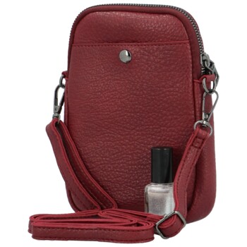 Dámská crossbody kabelka vínová - MaxFly Tiffara