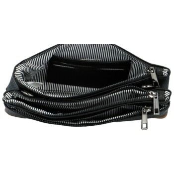 Dámská crossbody kabelka černá - MaxFly Kandes