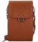 Dámská crossbody kabelka hnědá - Firenze Aristea