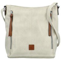 Dámská crossbody kabelka krémová - Firenze Jolie