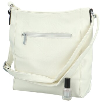 Dámská crossbody kabelka bílá - Firenze Jolie