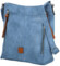 Dámská crossbody kabelka džínově modrá - Firenze Jolie